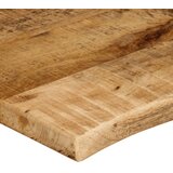Stolna ploča 110x60x3,8 cm masivno drvo manga sa živim rubom | shoptok.hr