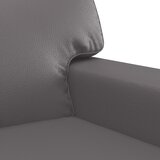  3-dijelni set sofa s jastucima sivi od umjetne kože | shoptok.hr