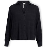 .OBJECT Topi & Bluze Stina Shirt L/S - Black Črna Cene