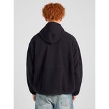 Calvin Klein Sportska sweater majica crna / bijela | shoptok.hr