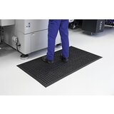 COBA Naluknjana gumijasta podloga Rampmat, DxŠxV 1500 x 900 x 12 mm, črna guma | Shoptok.si