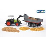 Bruder traktor Class Nectis s prikolico 02112 | Shoptok.si
