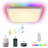 Immax NEO 07168-W40-LED RGB+CCT prigušiva svetiljka 50W/230V Wi-Fi Tuya bela + daljinski upravljač | Eponuda.com