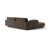 Micadoni Rjava kotna sedežna garnitura iz tkanine bouclé (desni kot) Torino – Home | Shoptok.si