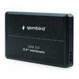 Gembird EE2-U3S-2 USB 3.0 externo kućište za 2.5'' SATA hard diskove, aluminium, crni Cene