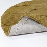 Flair Rugs Temno zelena ročno tkana volnena okrogla preproga ø 160 cm Gigi – | Shoptok.si