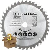 Trotec Set listova kružne pile Ø 150 mm (40 zuba), 3-dijelni; za drvo | Eponuda.ba