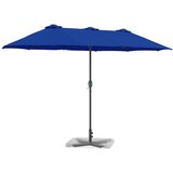  Vrtni suncobran Azurnoplava 370 x 197 x 239 cm | Eponuda.com
