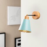 Opviq lights Turkizna/v naravni barvi stenska svetilka ø 14 cm Manavgat – | Shoptok.si