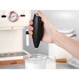  Brezžični penilec mleka in tekočin 24cm stojalo črn | Shoptok.si