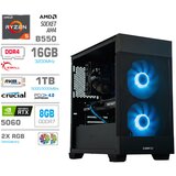 MEGA Računalnik MT S7X R5-5500/RTX5060/16GB/1TB-4.0/750W/Brez OS/črna RGB, (5000130909) u