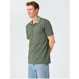 Koton Polo T-shirt - Khaki - Fitted Cene
