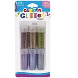 Carioca glitter dust 6-delni set bleščic v prahu v lončkih - pastelne barve Cene
