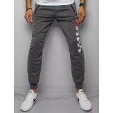 DStreet Spodnie męskie dresowe szare | shoptok.hr