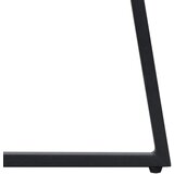 Boxxx klubska miza, črna, hrast artisan | Shoptok.si