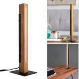 Planetitaly Namizna svetilka LED 7W zatemnitvena namizna svetilka iz hrastovega lesa pisarniška študija 230V MADERA, (20554042) | Shoptok.si