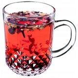 KADAX kozarec za čaj in kavo 230 ml, skodelica za sok in pijačo z ročajem, debelo steklo, (5000351607) | Shoptok.si