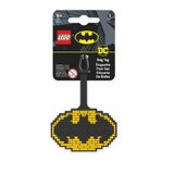 Lego super heroji etiketa za prtljag: betmenov znak | ePonuda.com