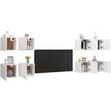 TV Zidni ormarići 8 kom bijeli 30,5 x 30 x 30 cm | shoptok.hr