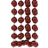 Novogodišnja dekoracija - bead garland 2.7m 001712 - oxblood - kmg ( 044406 )  Novogodišnja dekoracija - bead garland 2.7m 001712 - oxblood - kmg ( 044406 ) Slike
