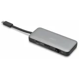 priklopna postaja USB 3.2 TipC 7v1 4K črna potovalna DA-70916