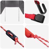  za auto Siva i narančasta 350 x 250 cm Poliester i čelik | Eponuda.com