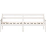  Dnevni krevet bez madraca bijeli 80 x 200 cm masivna borovina | shoptok.hr