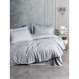 Stripe Grey Grey Satin Single Quilt Cover Set (DE) Cene