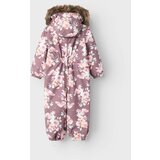 name it Funkcionalna obleka 'SNOW10' pastelno zelena / mauve / rosé | Shoptok.si