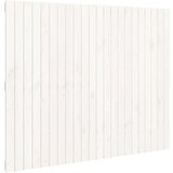  Stensko posteljno vzglavje belo 140x3x110 cm trdna borovina, (20737161) | Shoptok.si