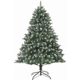  Umjetno božićno drvce Zelena 210 cm PVC, Plastika i Čelik | shoptok.hr