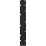 vidaXL noge kavne mizice črna 2 kosa 60x(110-111) cm jeklo | Shoptok.si