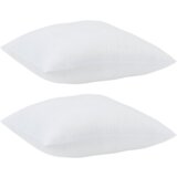 vidaXL Jastuk 2 pcs Bijela 50 x 50 cm 85gsm 100% poliester | shoptok.hr