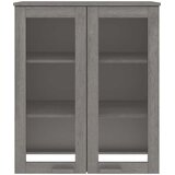  Gornji element za komodu HAMAR svjetlosivi 85x35x100cm borovina | shoptok.hr