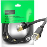 hoco. Hoco Mrežni kabl, CAT6, Gigabit Ethernet, flat, 5 met., crna - US07 General, 5 met., Crni | Eponuda.ba