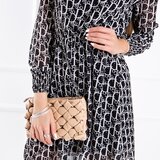 Resti Patterned high neck dress - Clothing | Shoptok.si