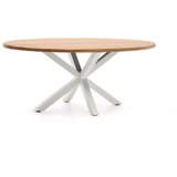 Kave Home Jedilna miza z mizno ploščo iz akacije 100x200 cm Argo – | Shoptok.si