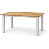 moderan sto hrast/aluminijum 900 x 1400 x 770 mm nedovršena površina