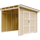 Timbela Vrtna hišica vrhunske kakovosti 5,9 m² - V231x248x294 cm - Brez tal in stranske stene - M938B, (5000117194) | Shoptok.si