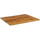Stolna ploča 90x80x3,8 cm pravokutna od masivnog drva manga | shoptok.hr