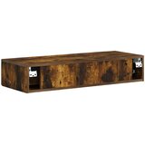 Stolna montirana na zid Dimljeni hrast 87,5 x 34,5 x 17 cm | shoptok.hr