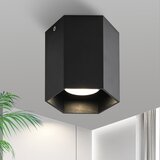 Nettlife GU10 Spots Črna Stropna Svetila Šesterokotni Dizajn Spotlights Max. 40W Za Dnevno Sobo, Hodnik - Brez Žarnice, (22116755) | Shoptok.si
