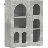 Viseći ormarić s policom Zidne Betonski sivi 59 x 20 x 71.5 cm | shoptok.hr