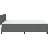  Krevet s opruga kutije Tamno siva 140 x 200 cm tkanina | shoptok.hr