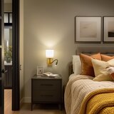  Brilagi - LED zidna lampa NUBILA WOOD 1xE27/25W/230V + LED/3W hrast/bela | Eponuda.com