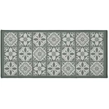 Zelena tekstilna kopalniška preproga 50x120 cm Constantine –