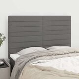  Uzglavlja 4 kom tamnosivi 72 x 5 x 78/88 cm od tkanine Cijene