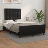 Furnova Posteljni okvir brez vzmetnice črn 120x190 cm, (21934886) Cene