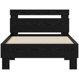  Konstrukcija postelje z vzglavjem Črna Orehovina 75 x 190 cm, (5000101946) | Shoptok.si