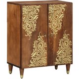 vidaXL Stranski stoliček 60x33x75 cm Trden mango les | Shoptok.si